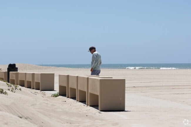 Heading to the beach is a common practice for locals in Sea Air.