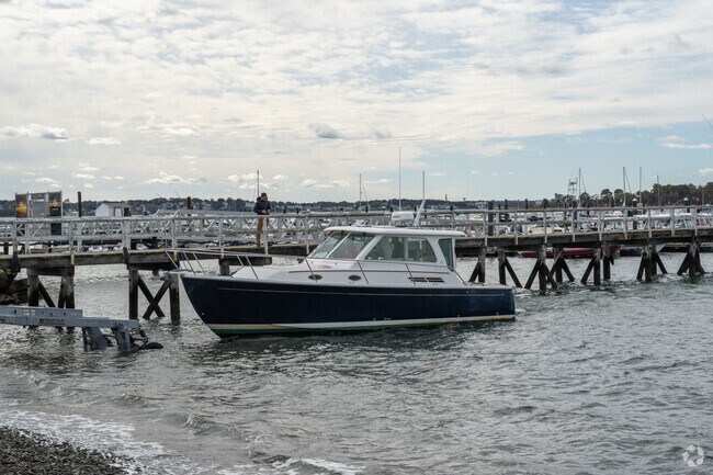 A Strawberry Hill resident pulls their boat out to mark the end of another boating season.