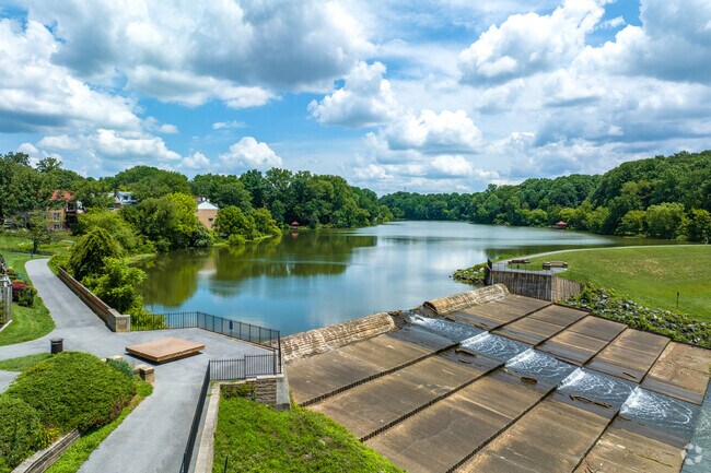 Swing by Lake Elkhorn in Owen Brown.