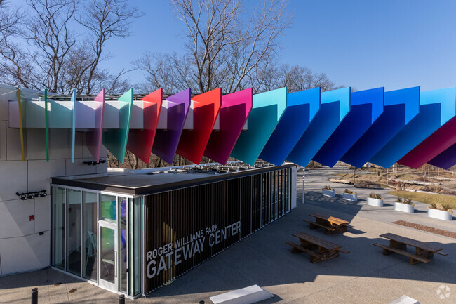 Roger Williams Park and Zoo Has a New Gateway Pavilion Which Is Convenient To The Arlington Neighborhood