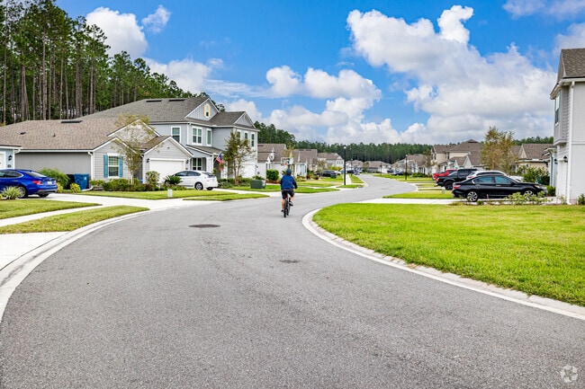 Enjoy riding your bike along the winding roads as you travel through Saint Johns.