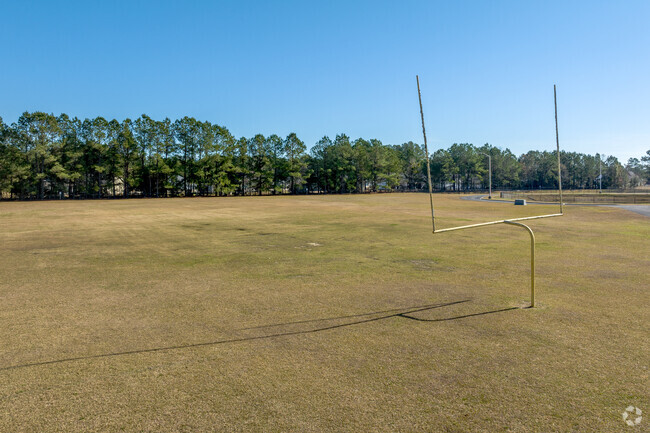 Aynor Middle School has a large campus.