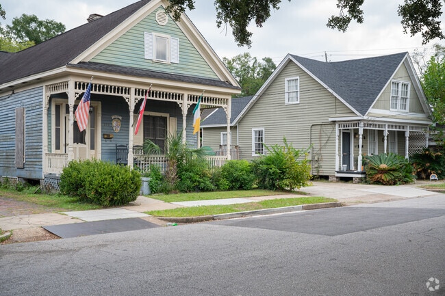 Oakdale homes are as they stood in the mid 1800s.