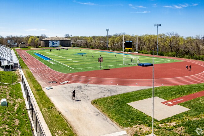 Oak Park High School in the Pleasant Valley area is very proud of its local football team.