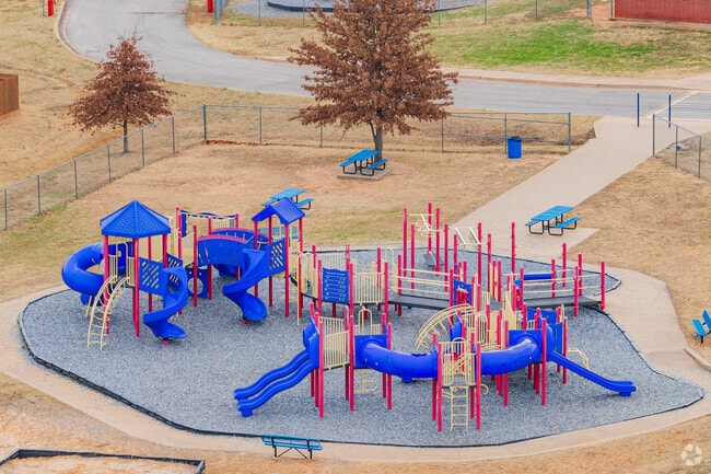 Parkview Elementary School offers playground for children.