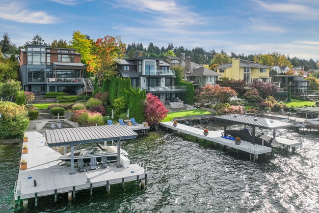 East Seattle is known for its expensive waterfront properties.