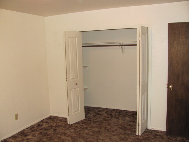 Large closet in second bedroom
