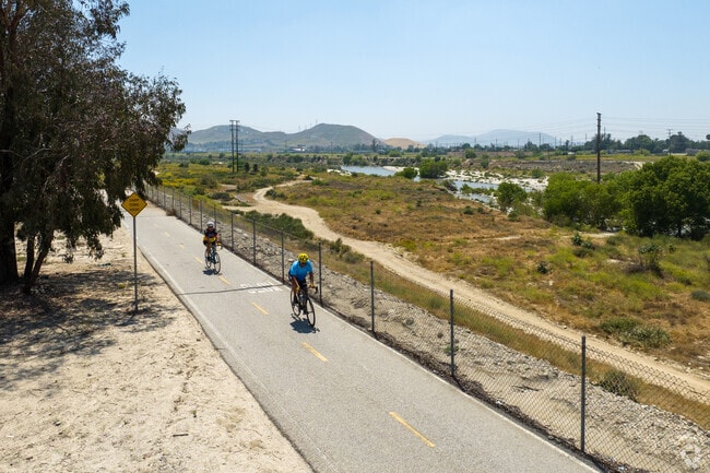 The Santa Ana River Trail in Colton connects the Inland Empire to the beach.