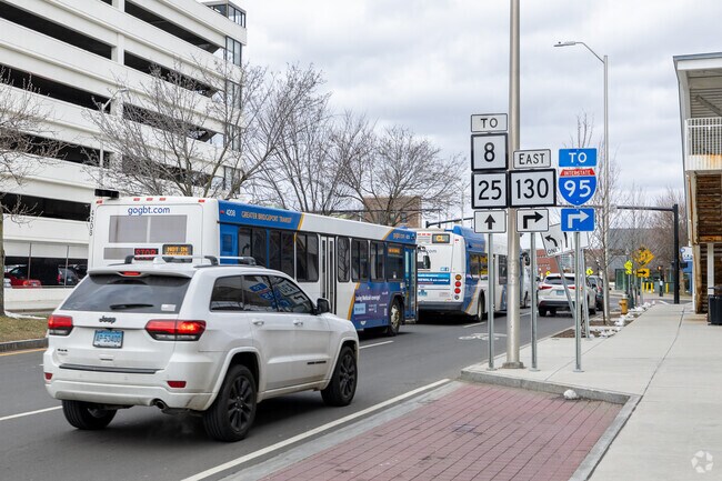 Hop in I95 or grab a bus in North Bridgeport for easy access to many places.