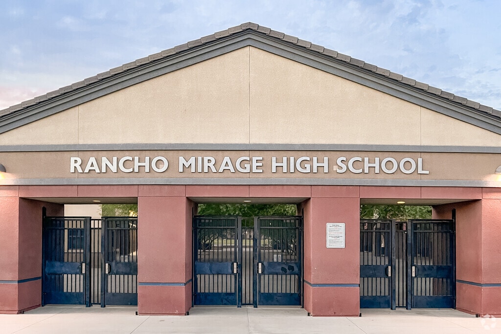 Rancho Mirage High School bosts a large modern campus.