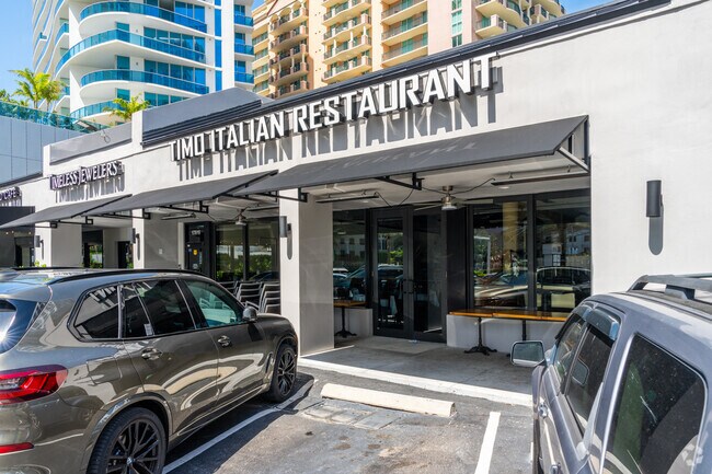 Timo Italian Restaurant is near Sunny Isles Beach.