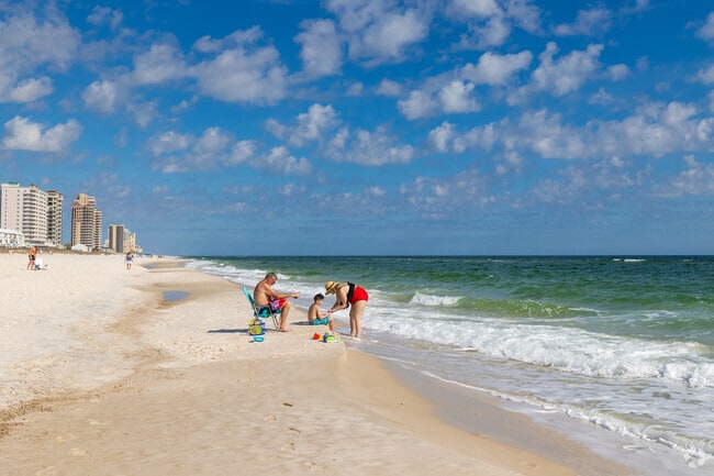 The sugar white sands of Perdido Key, FL are a treasure to enjoy.
