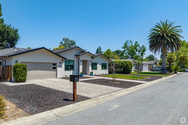 The homes of South Los Altos have beautiful curb appeal.