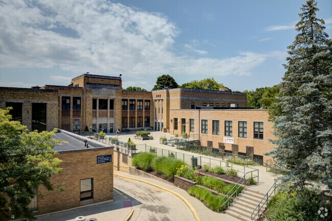 Children can easily walk or bike to Slauson Middle School.