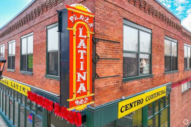 There is a big local Latino Plaza in the Payne-Phalen area.