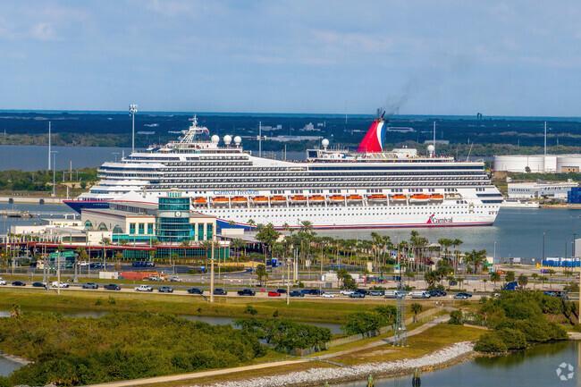 Cape Canaveral residents enjoy watching cruise ships depart daily from the port.