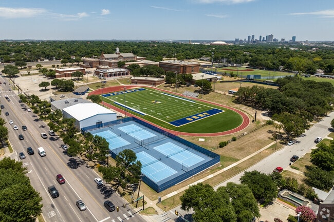 Athletics are a big part of the pride at Arlington Heights High School in Fort Worth.