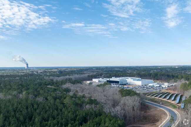 Holly Springs is a s a life science and biomanufacturing hub with companies like Amgen.