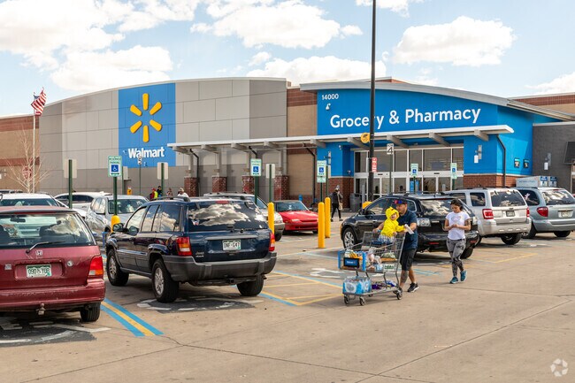 Sable Ridge residents can run to Walmart for their grocery needs and more.