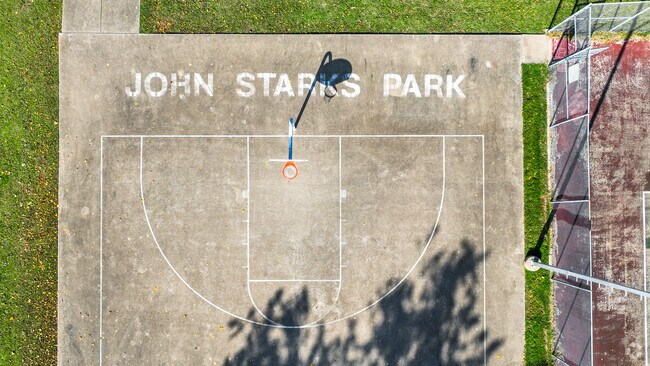 John Starks Park is just blocks south of Oak Cliff and offers a range of outdoor play options