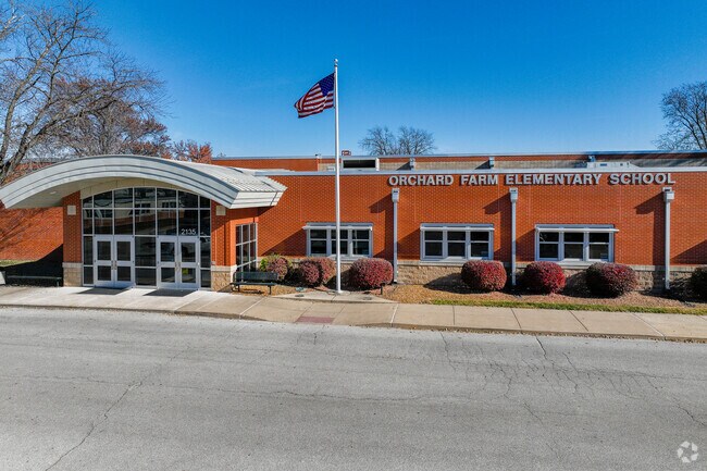 Orchard Farm Elementary School provides a great learning space for local students.
