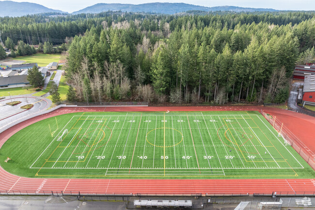 Beaver Lake Middle School football field.