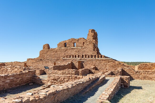 The Abo ruins provide a walkthrough history for residents of nearby Mountainair.