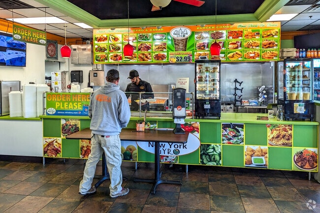Choose from falafel, gyros, and kabobs at NY Gyro in St. Cloud.