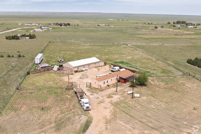 Homes with serval acres can be found in Yoder.