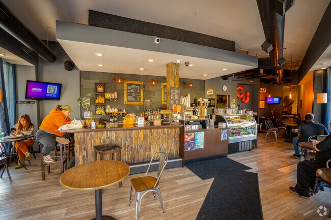 Grab a latte and lunch at Cuppa Java in the Bryn Mawr neighborhood.