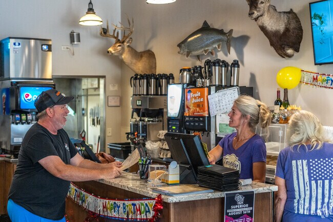 Swing over to Trophy Cafe in Gary New Duluth for a fantastic breakfast spread.