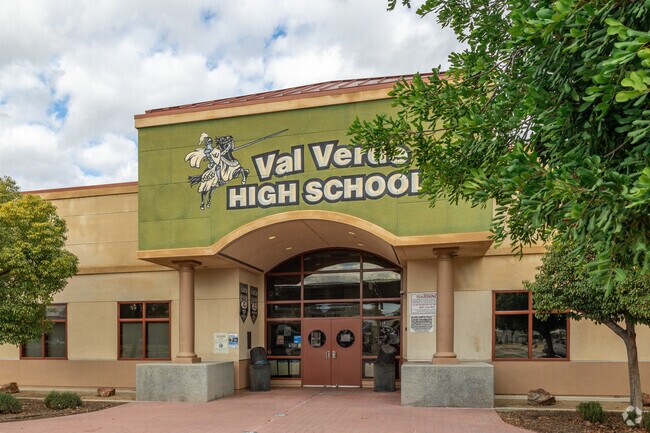Val Verde Unified School District is the largest of the three in the Perris area.