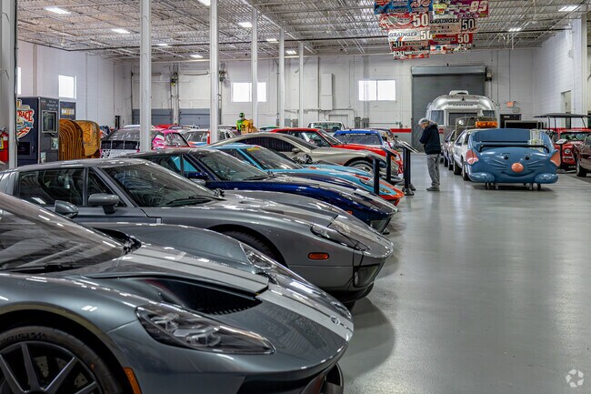 The Roush Collection is a 30,000-sq-ft space in Westland brimming with automotive history.