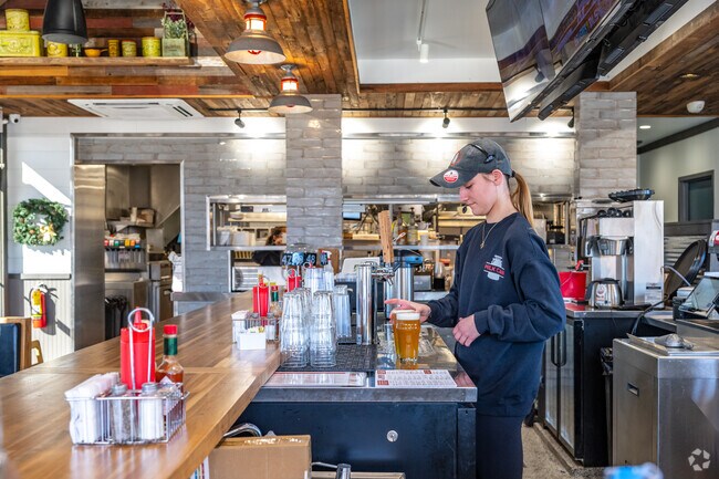 Customers can have a shake or a beer on tap at The Milk Can Hamburgers & Frozen Custard in Muskego.