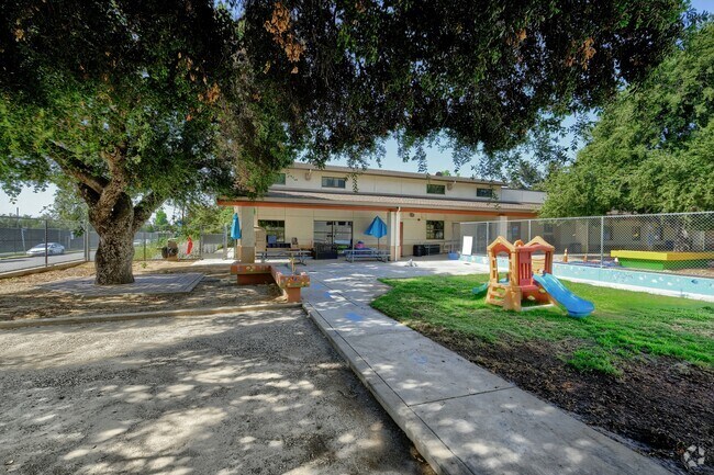 Students can enjoy a shaded play area at Willard Elementary School in San Pasqual.