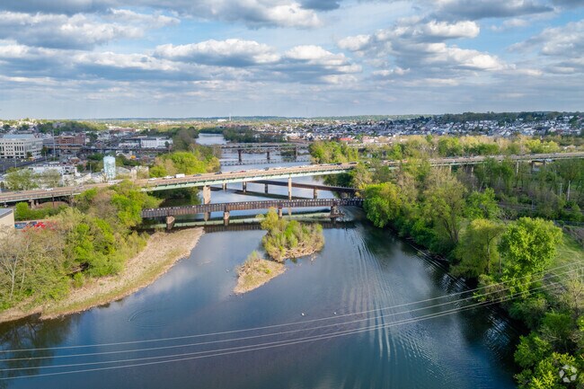 The Schuylkill River provides recreational opportunities to Norristown residents.