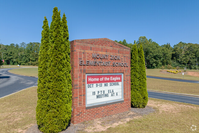 Mt. Zion Elementary School is part of the Carroll County School system.