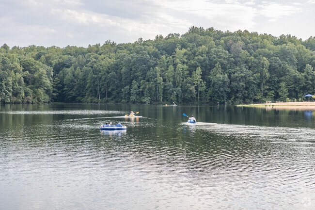 Enjoy kayaking in the scenic waters of Hollymead, a favorite outdoor activity for locals.