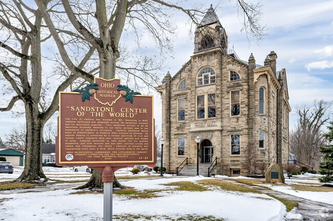 Amherst is best known as the sandstone capital of the world.
