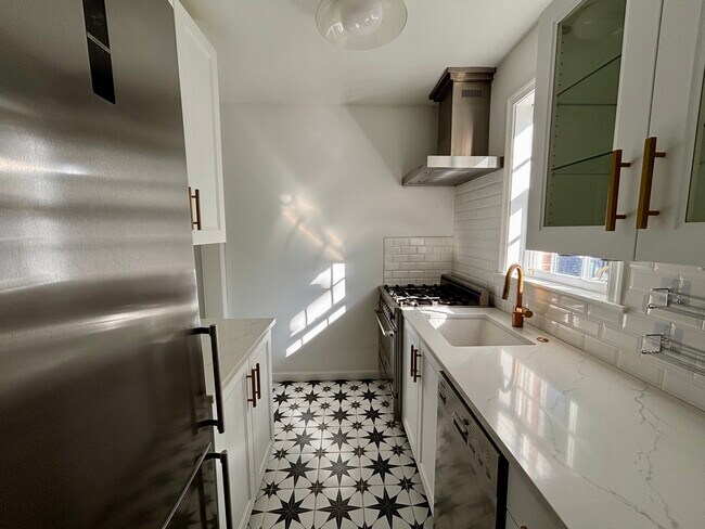 Modern, updated kitchen