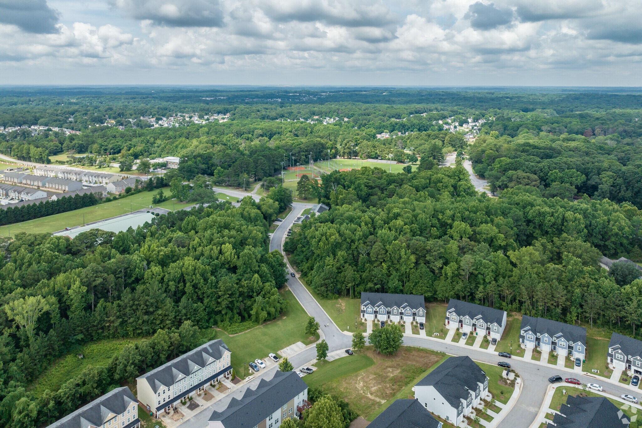 Redan has many new housing developments near Redan Park.