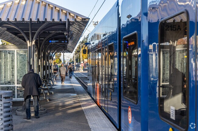 Hazelwood offers convienient access to Tri-Met's MAX train system.