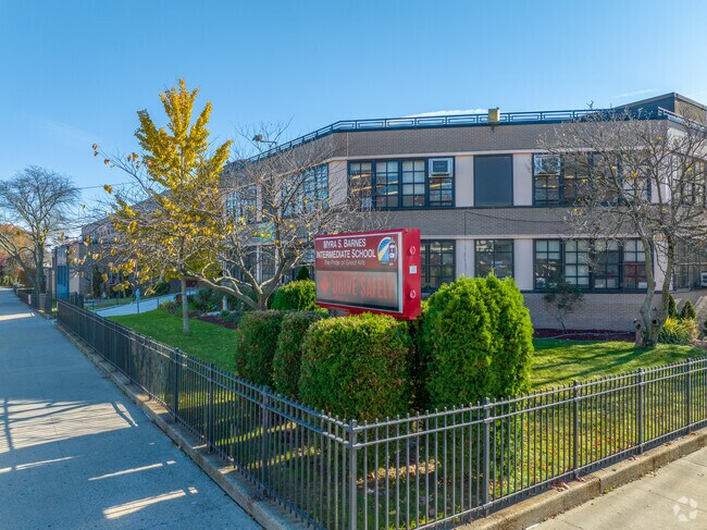 The learning environment at Myra S. Barnes Intermediate School focuses on a balanced education.