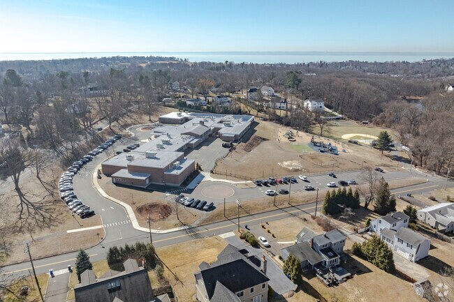 Mill Hill School is a secure elementary school with lovely school grounds and playing fields in Sasco.