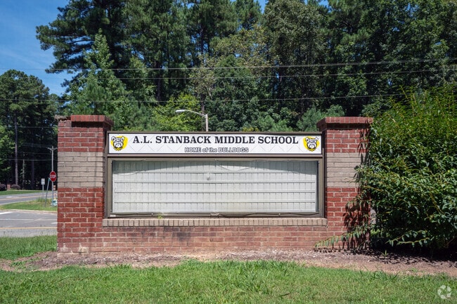 A.L. Stanback Middle School is a public school located in Hillsborough NC.
