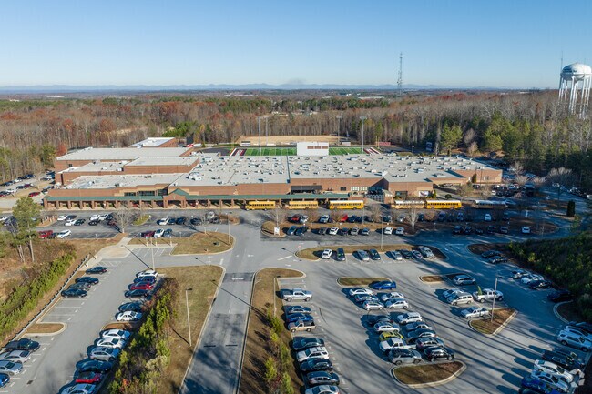 Flowery Branch High School proudly earned an impressive overall grade of A- on Niche, highlighting its commitment to academic excellence and student development.