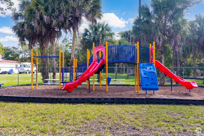 The playground at West Palm Beach Jr Academy.