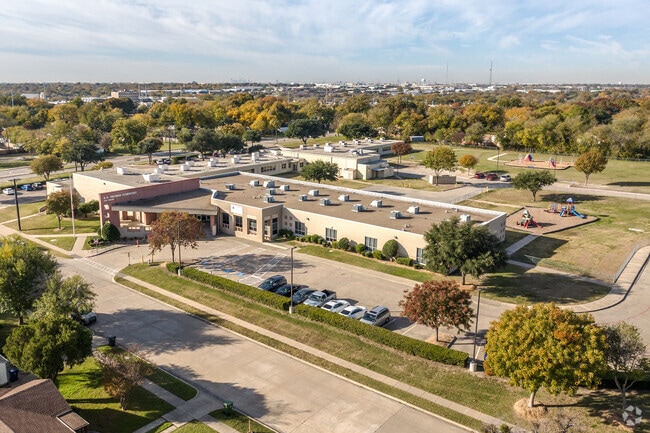 Freeman Elementary School sits in the middle of an established neighborhood.
