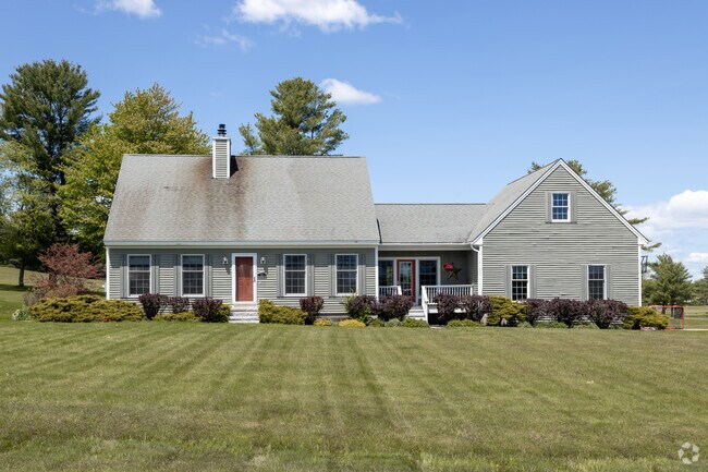 Cape Cod homes with deep front yards are typical in North Arundel.