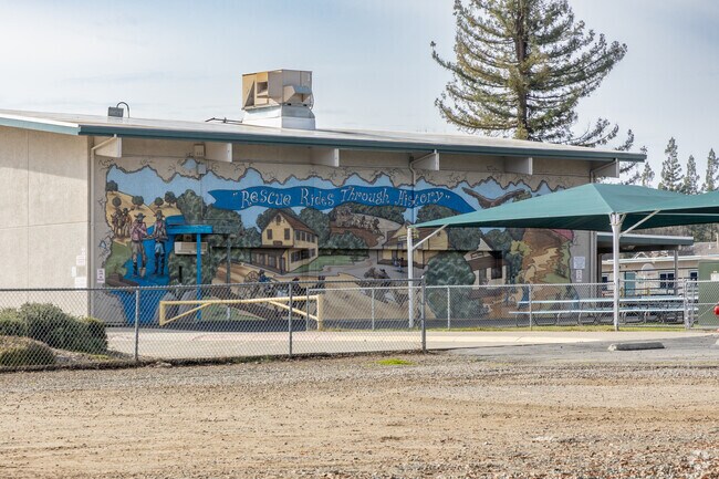 The student-teacher ratio at Rescue Elementary School is 23 to 1.